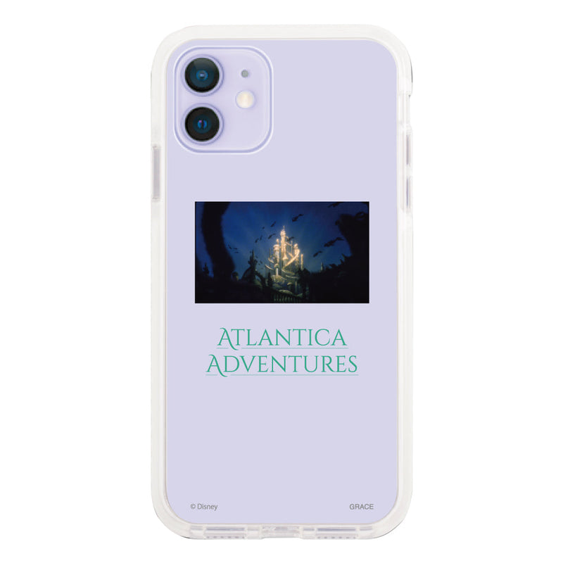 iPhoneケース クッションバンパー 耐衝撃クリアケース ＜ディズニープリンセス/リトル・マーメイド（ムービー）＞