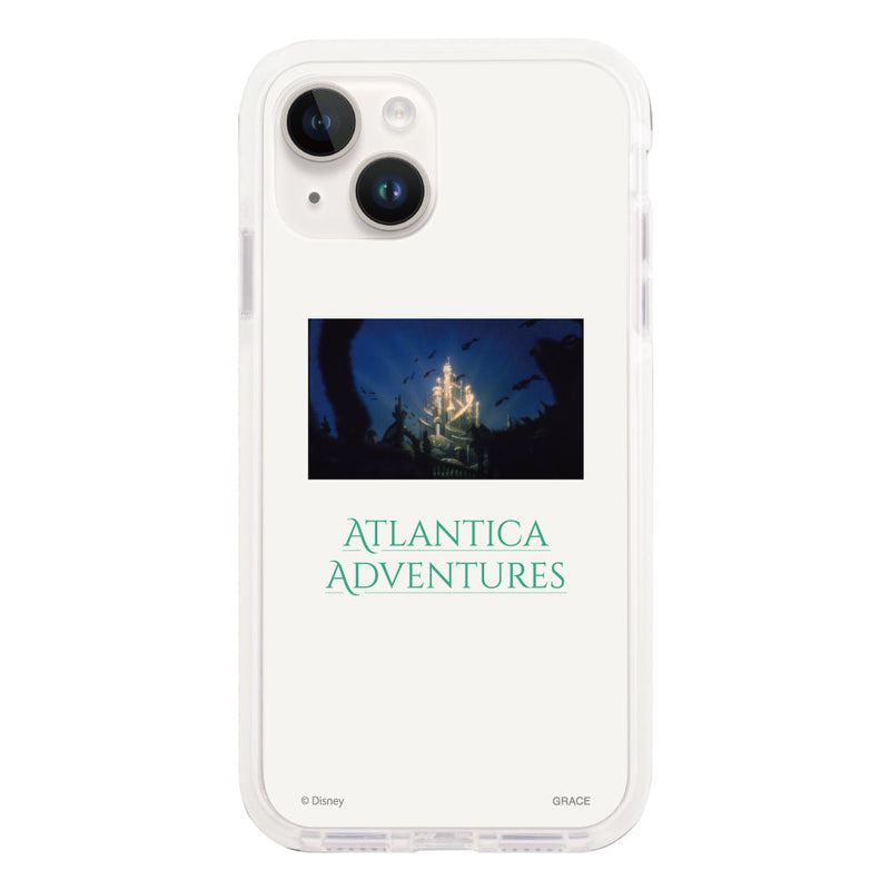 iPhoneケース クッションバンパー 耐衝撃クリアケース ＜ディズニープリンセス/リトル・マーメイド（ムービー）＞