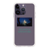 iPhone14ProMaxケース クッションバンパー 耐衝撃クリアケース ディズニー100 ムービー リトルマーメイド クリア
